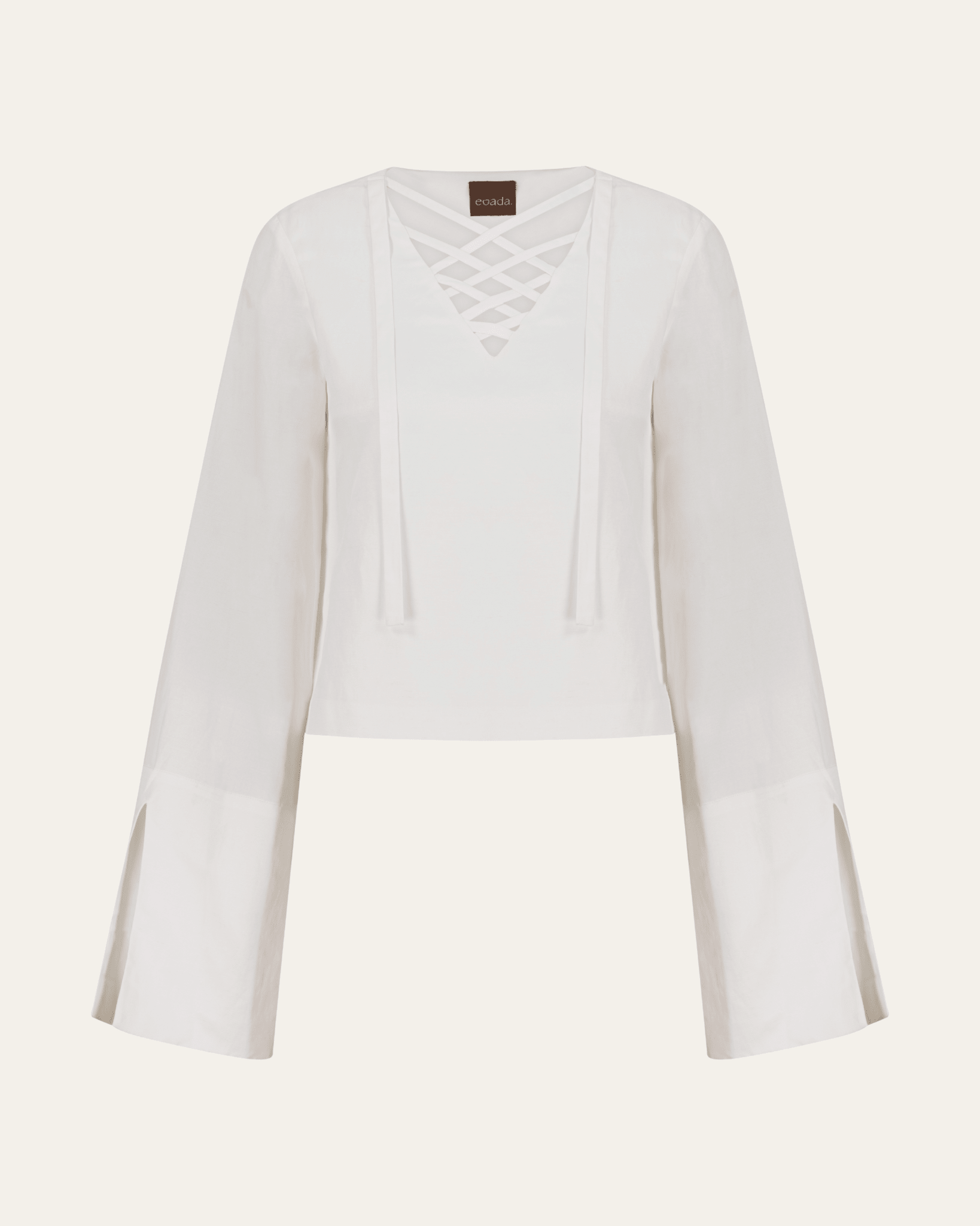 The Essence Top - front view | EVADA luxury top Dubai