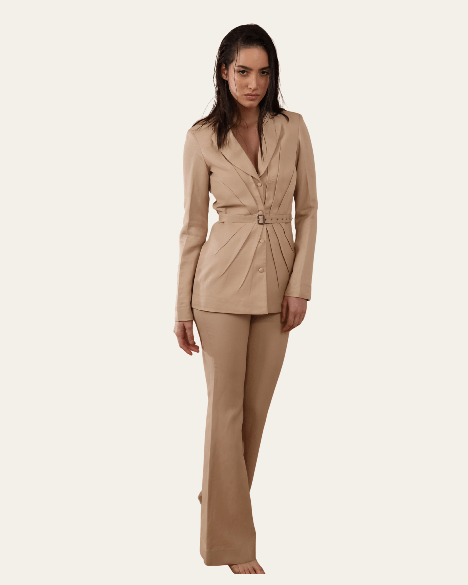 The Valor Suit Jacket - full view | EVADA luxury jacket Dubai