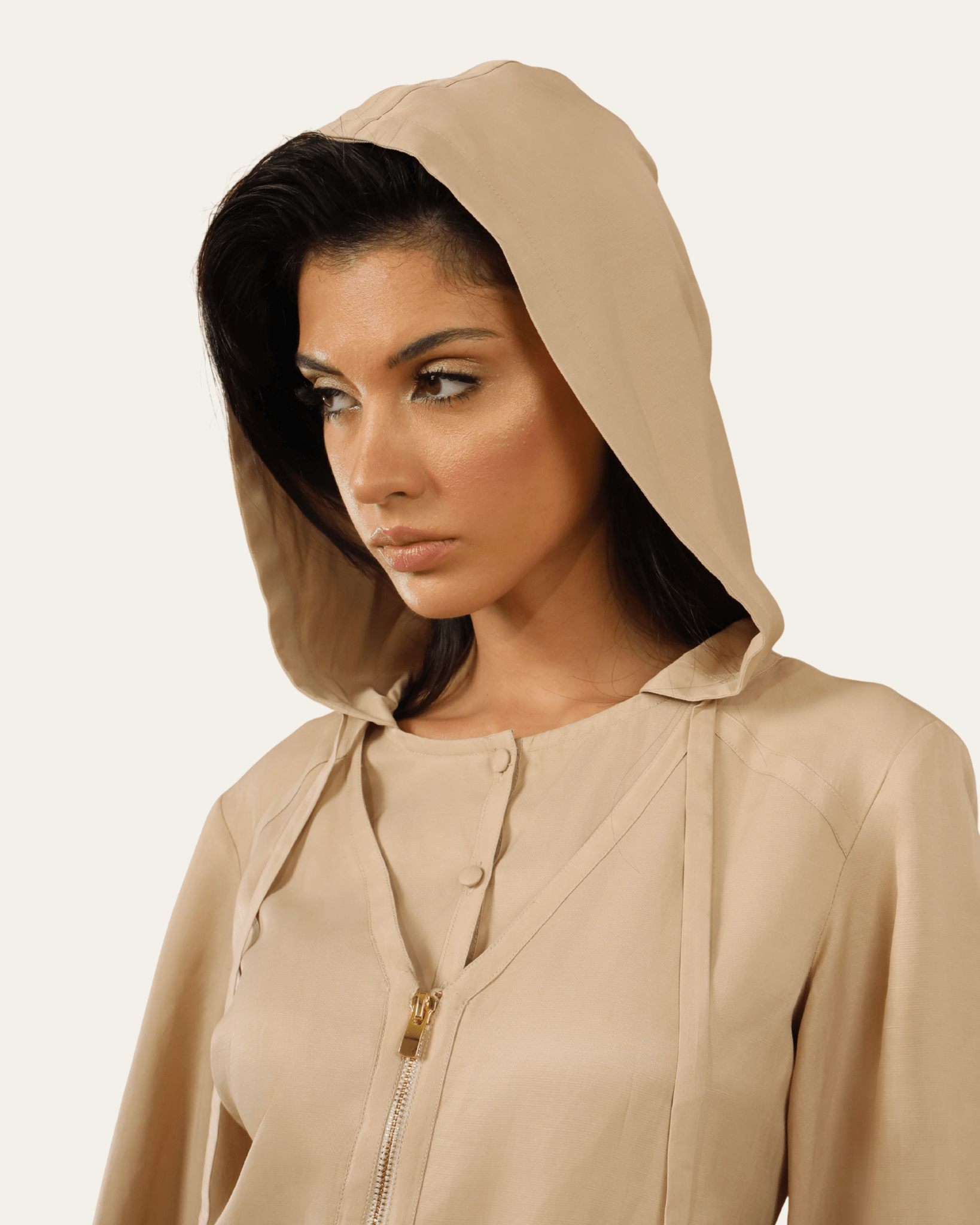 The Nomad Top - details view | EVADA luxury top Dubai