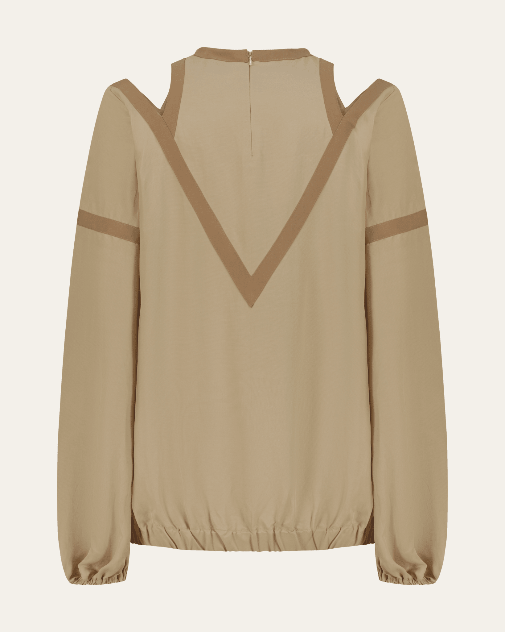 The Ascent Top - back view | EVADA luxury top Dubai