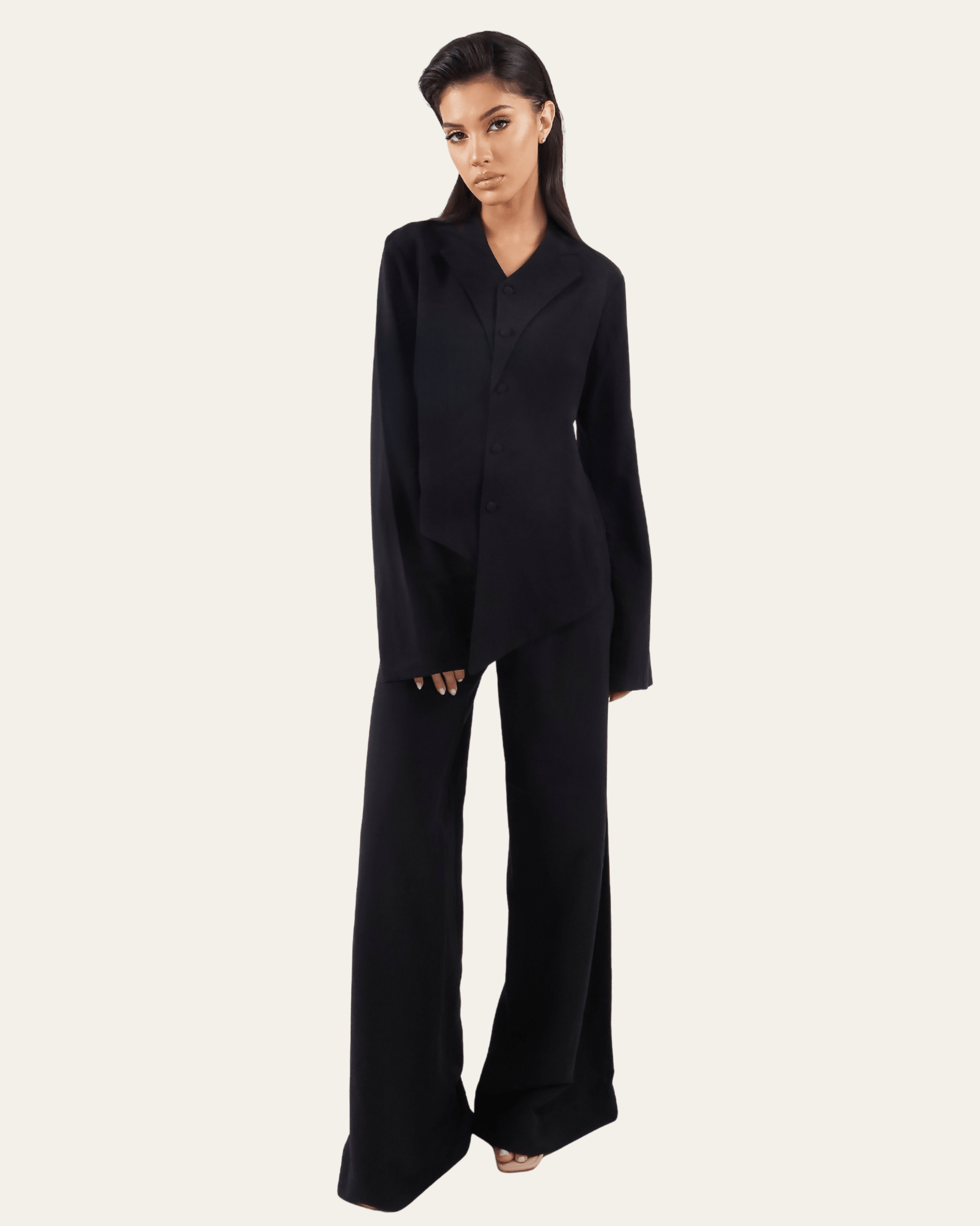 The Eclipse Top - detail view | EVADA luxury top Dubai