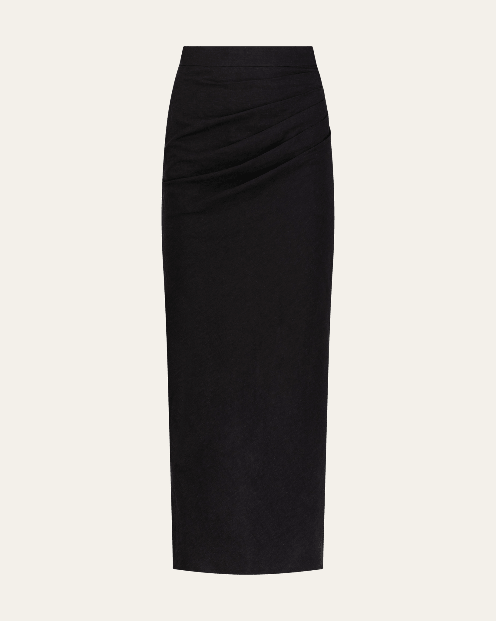 The Onyx Skirt - front view | EVADA luxury skirt Dubai