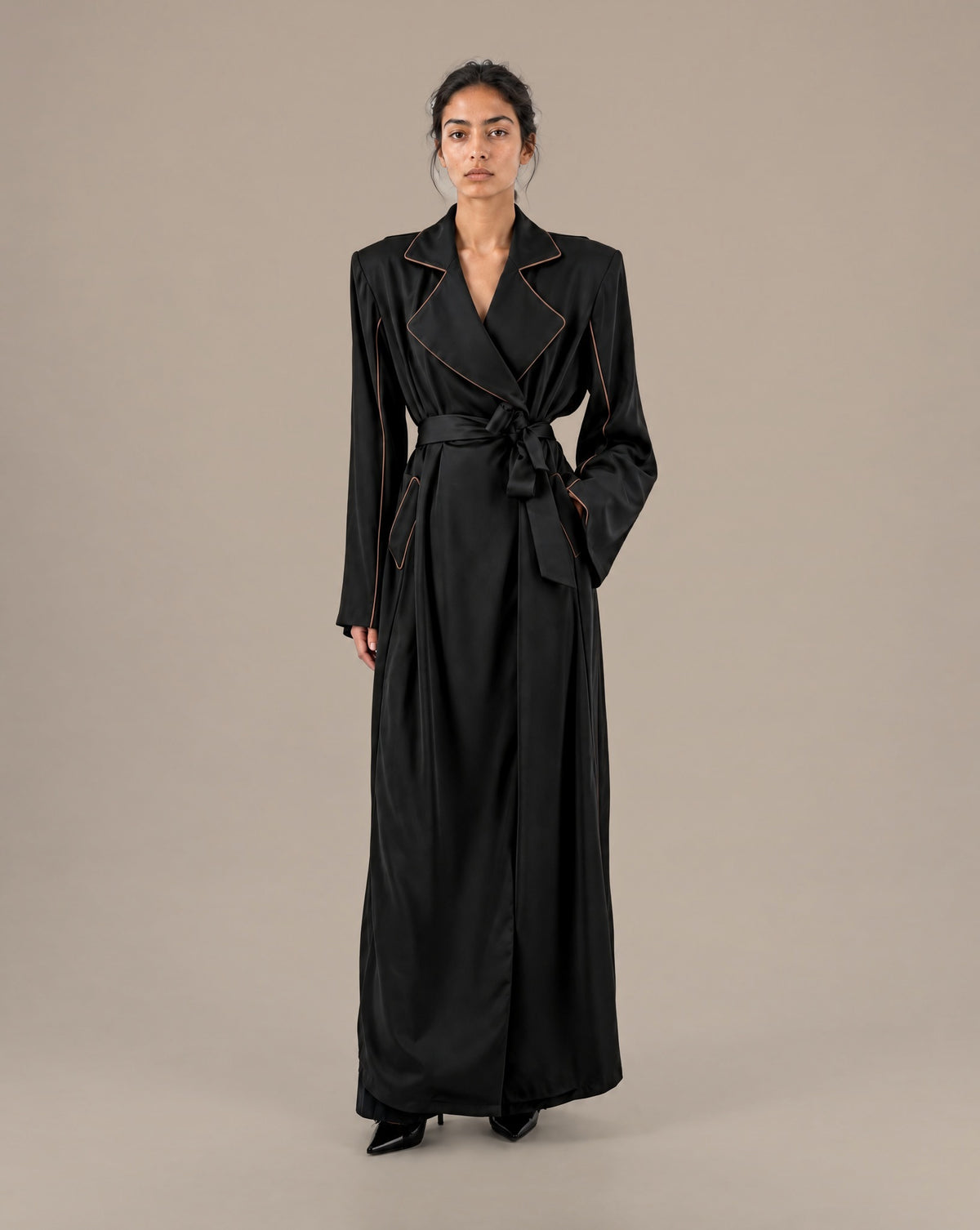 The Vanguard Coat in Black