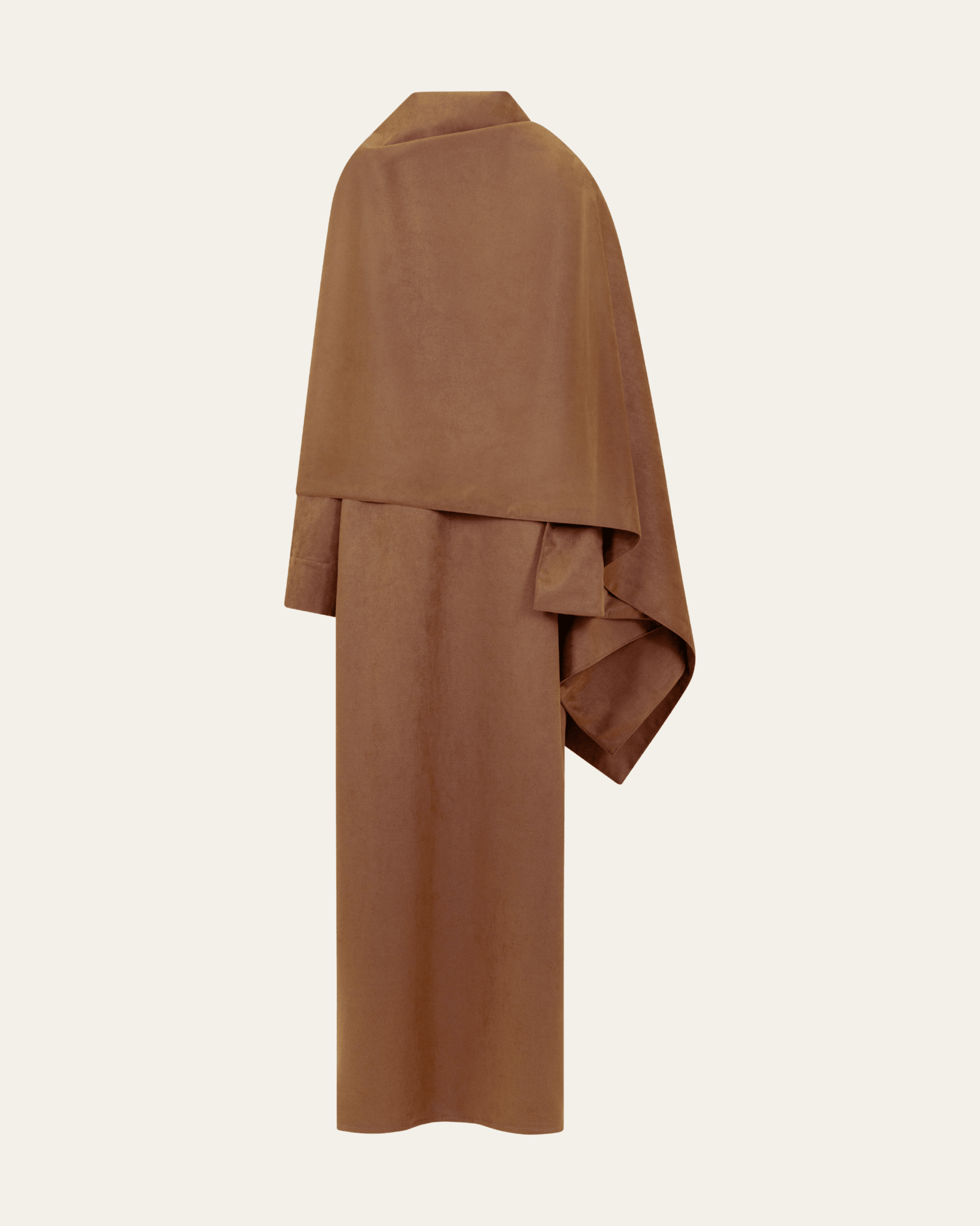 The Veil Coat - back view | EVADA luxury coat Dubai