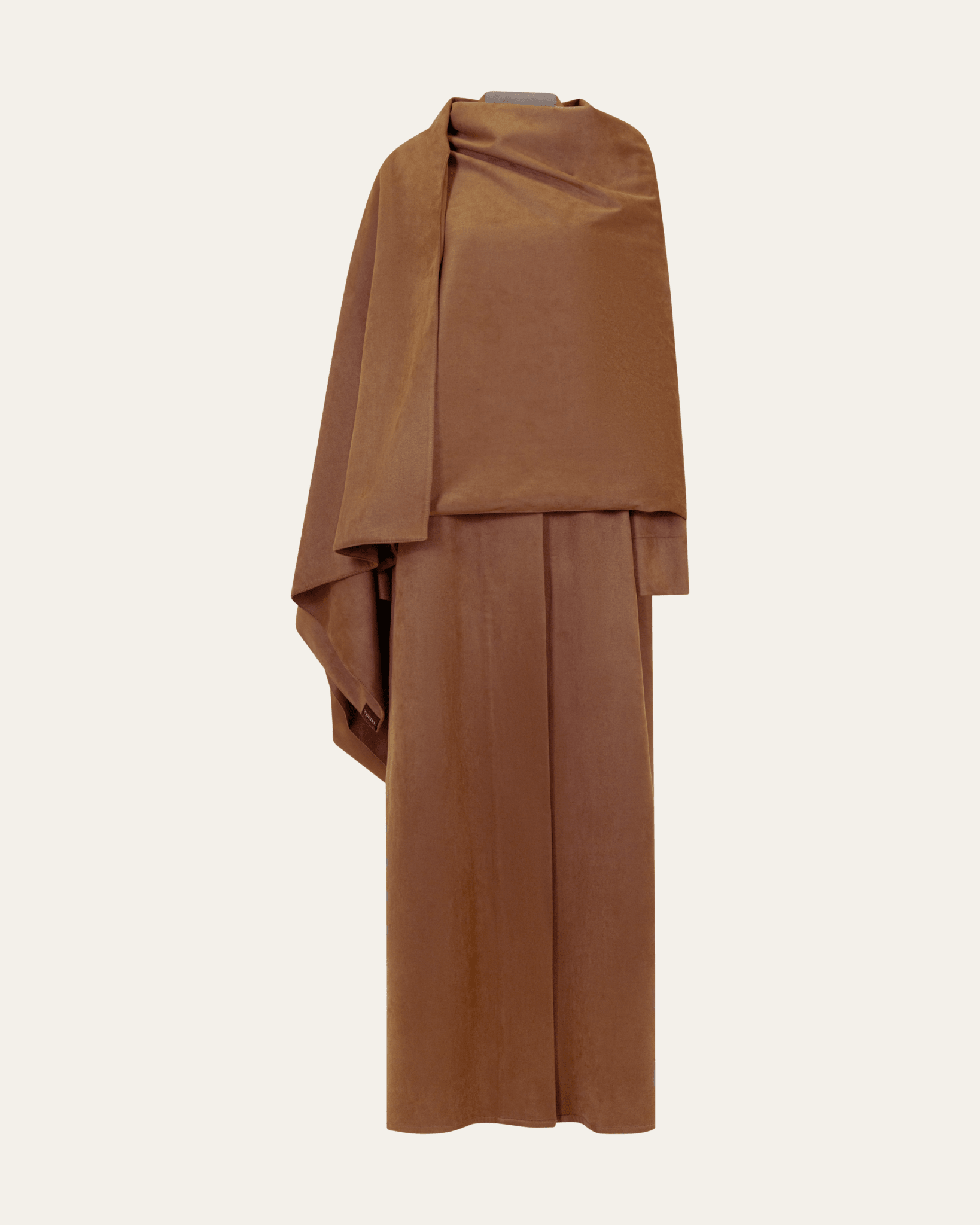The Veil Coat - front view | EVADA luxury coat Dubai