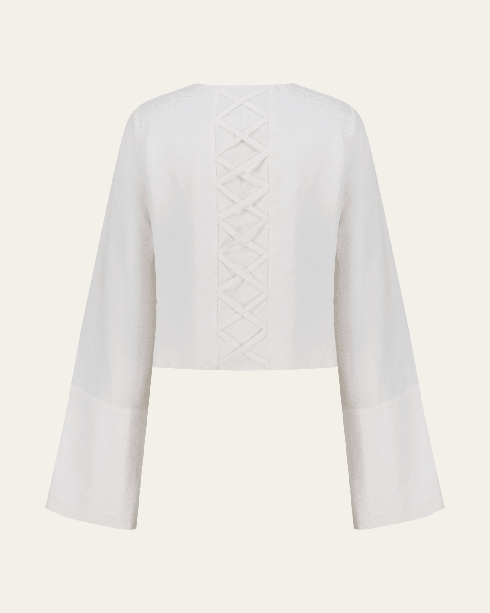 The Essence Top - back view | EVADA luxury top Dubai