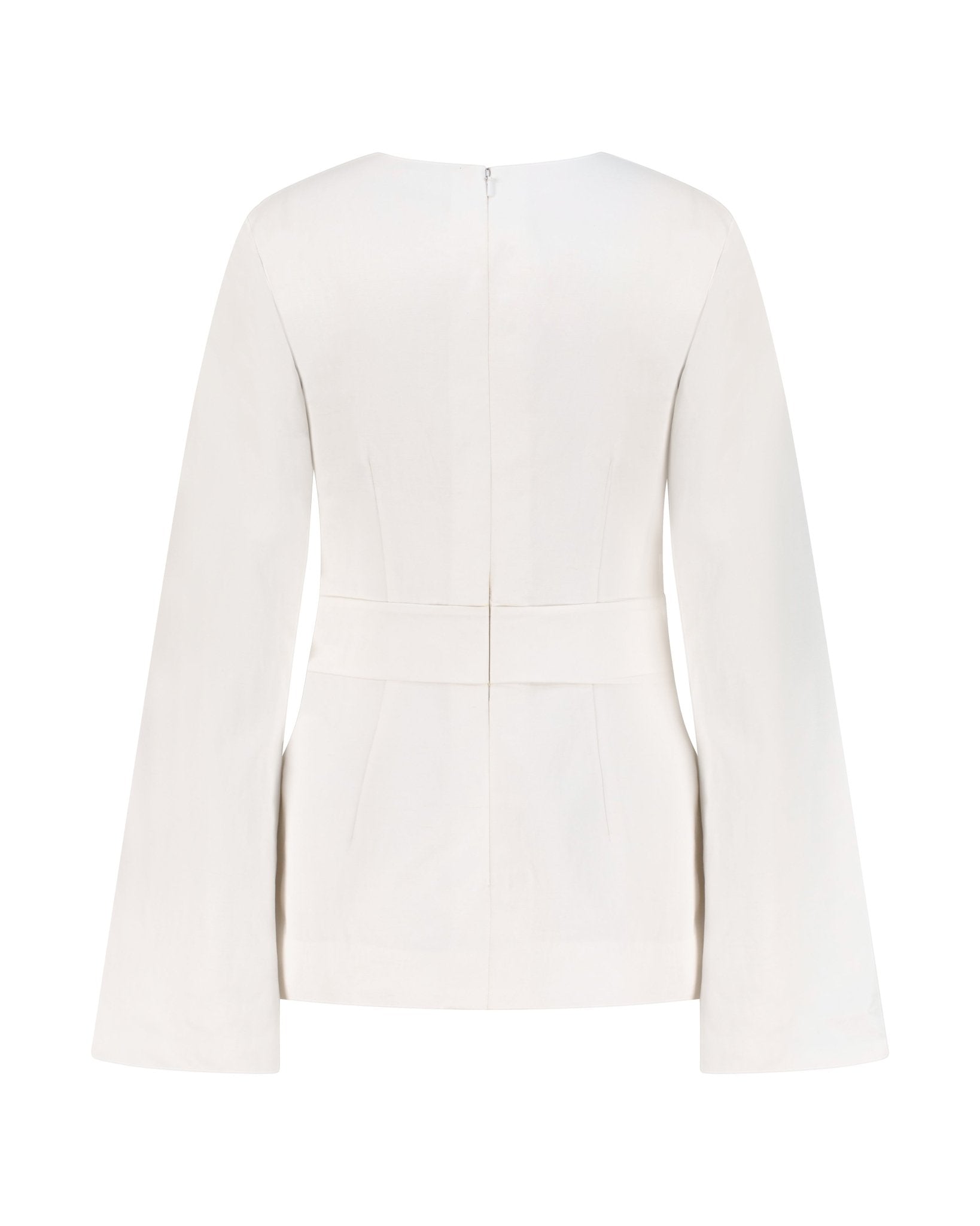 The Poise Top - back view | EVADA luxury top Dubai