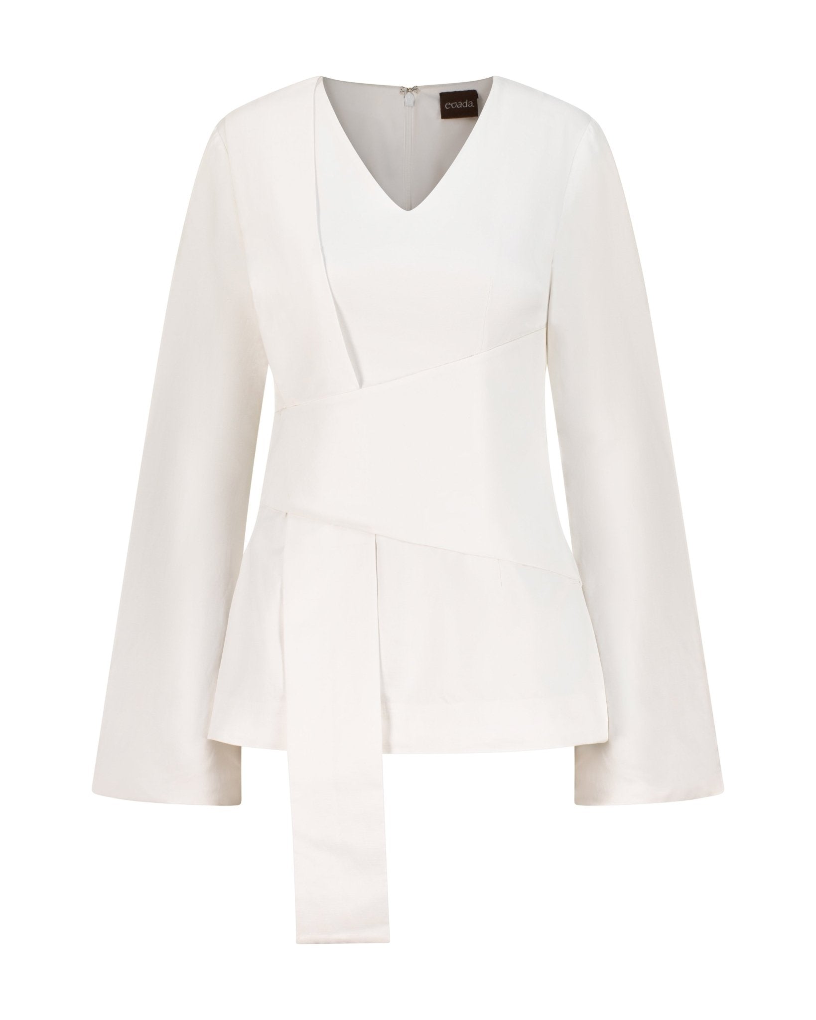 The Poise Top - front view | EVADA luxury top Dubai