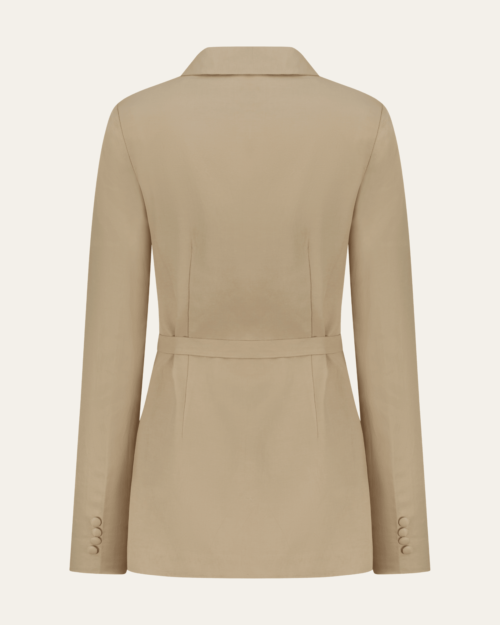 The Valor Suit Jacket - back view | EVADA luxury jacket Dubai